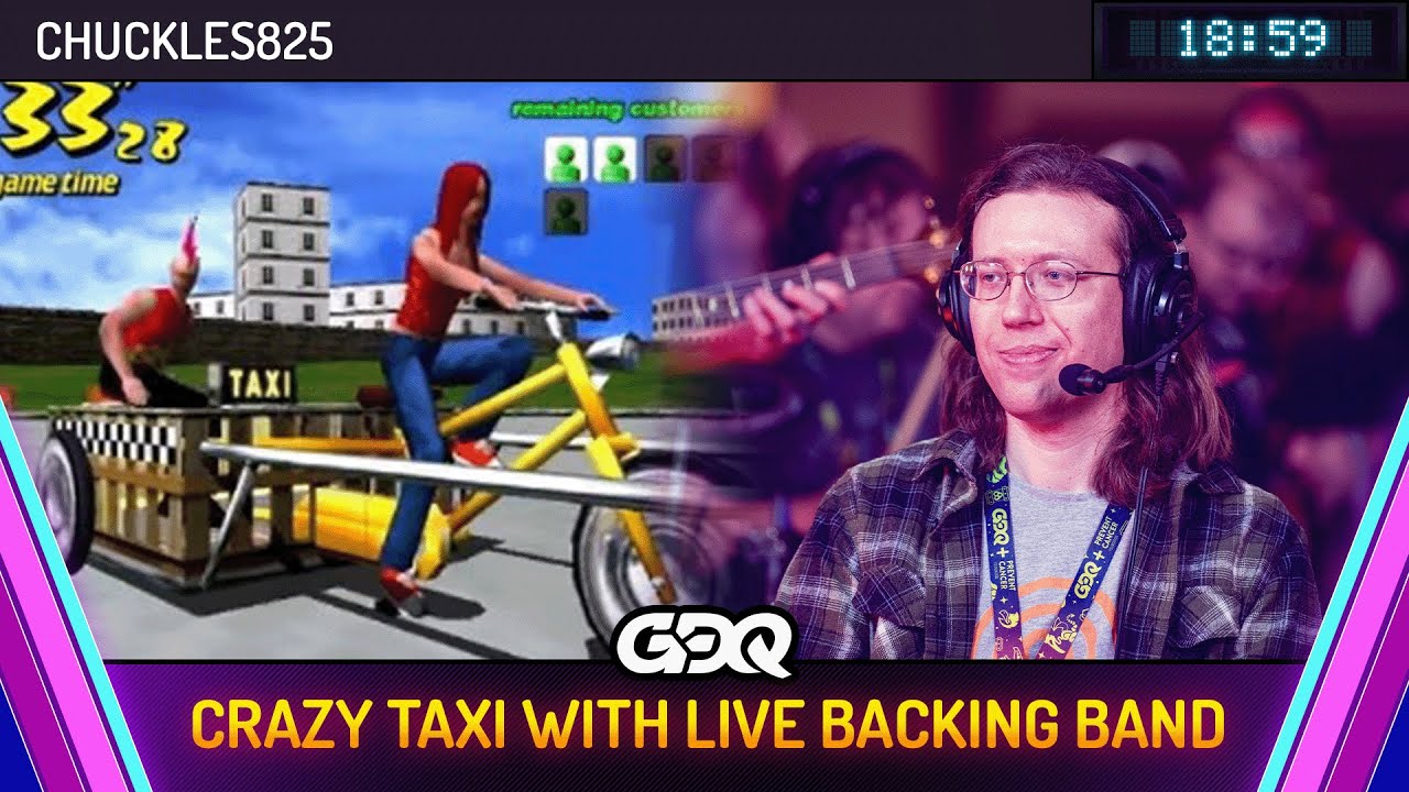 Innovative Speedrunning: Crazy Taxi Meets Live Music