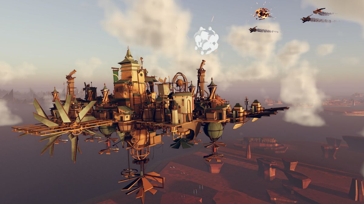 Airborne Empire: The New RPG City Builder Dares You to Keep Your Flying City Balanced