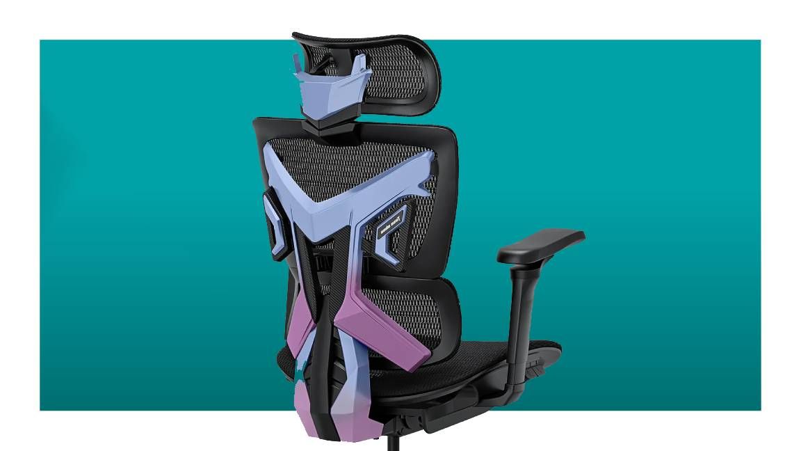 The Quirky Purple Robot Gaming Chair Now on Sale