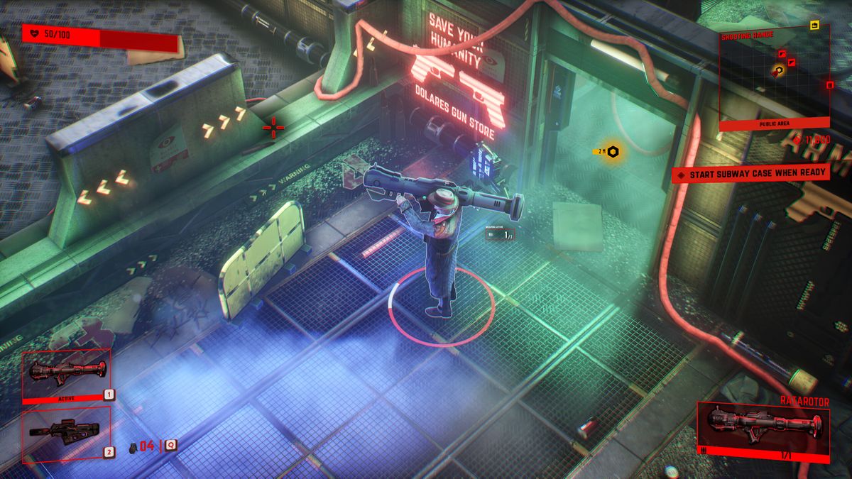 DeTechtive 2112: A Cyberpunk Shooter That Falls Flat