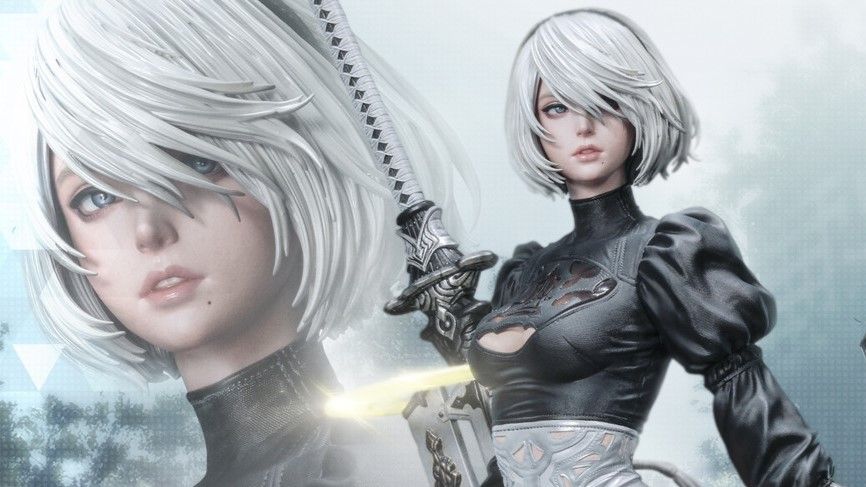 Square Enix Celebrates Fans’ Purchases of Tifa Figures and Nier: Automata Statues