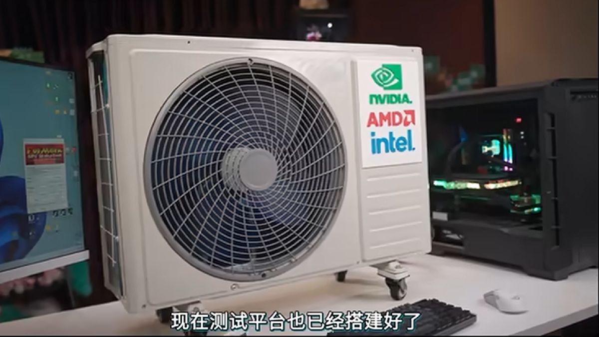 Unusual Cooling Method Claims to Chill RTX 4090 to 20°C Using Air Conditioning