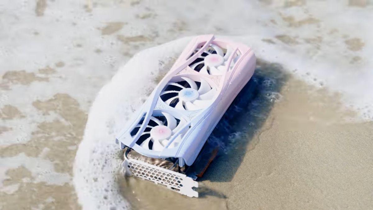 Yeston Takes Graphics Card Design to New Depths with Ocean-Dunked RX 9070 XT