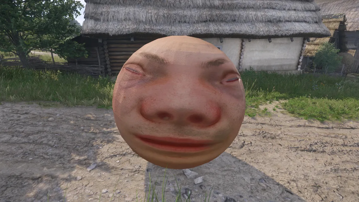 Kingdom Come: Deliverance 2 Mod Transforms Characters into Round Spheres