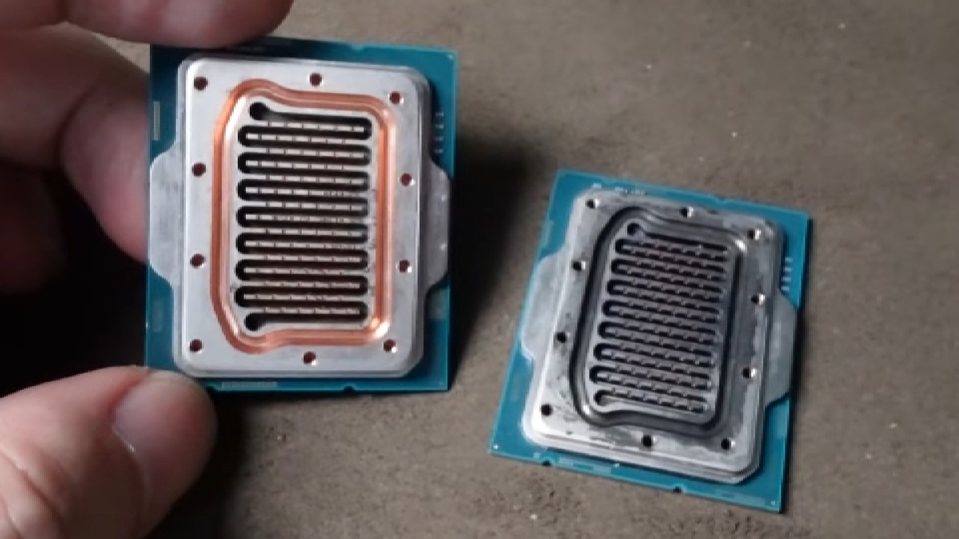 Modder Innovates by Converting an Intel CPU Heatspreader into a Water Block Using a CNC Machine