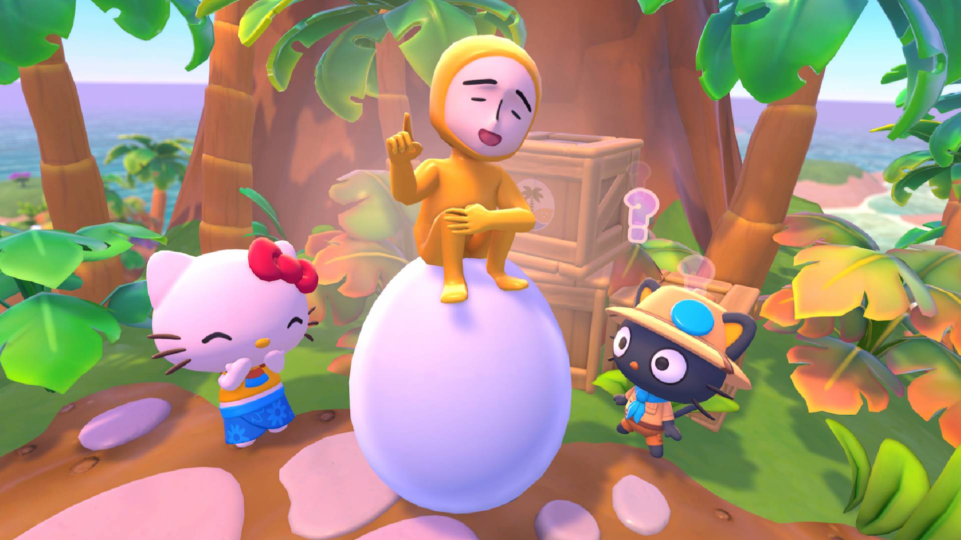Hello Kitty Island Adventure Celebrates the Month of Meh with Egg-Themed Festivities