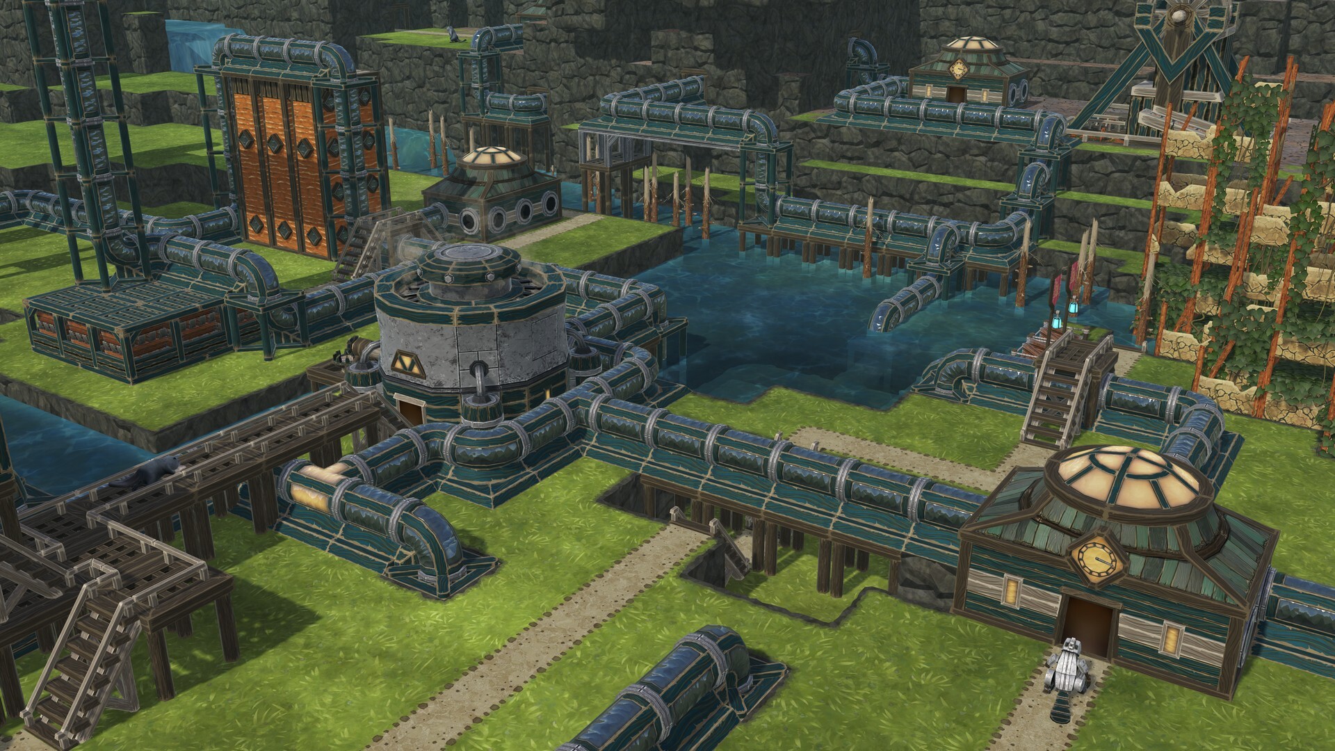 Timberborn Update 7 Introduces Ziplines and Tubeways for Enhanced Beaver Transportation