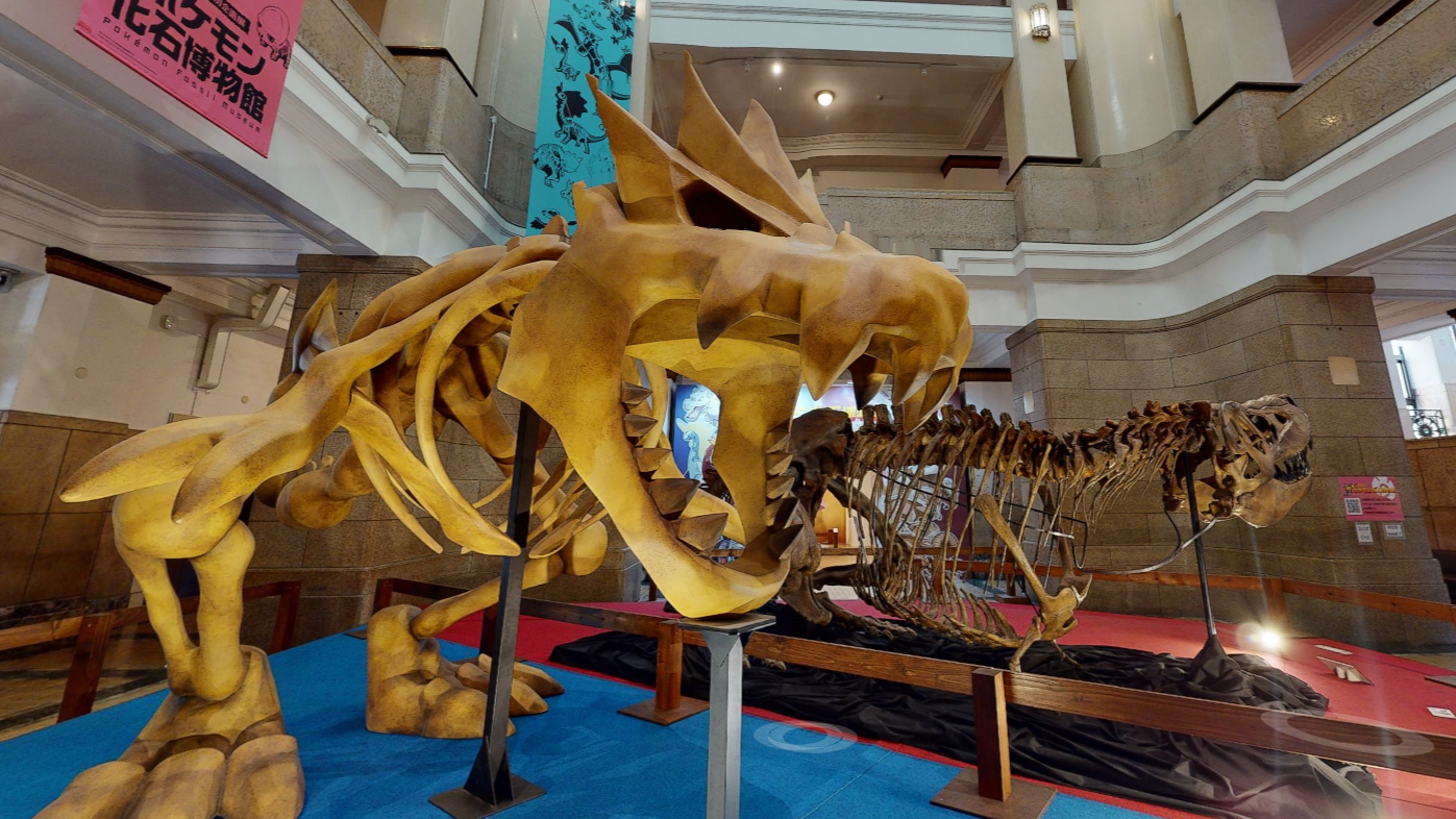 A Unique Pokémon Exhibition Featuring Fossils to Debut in the U.S.