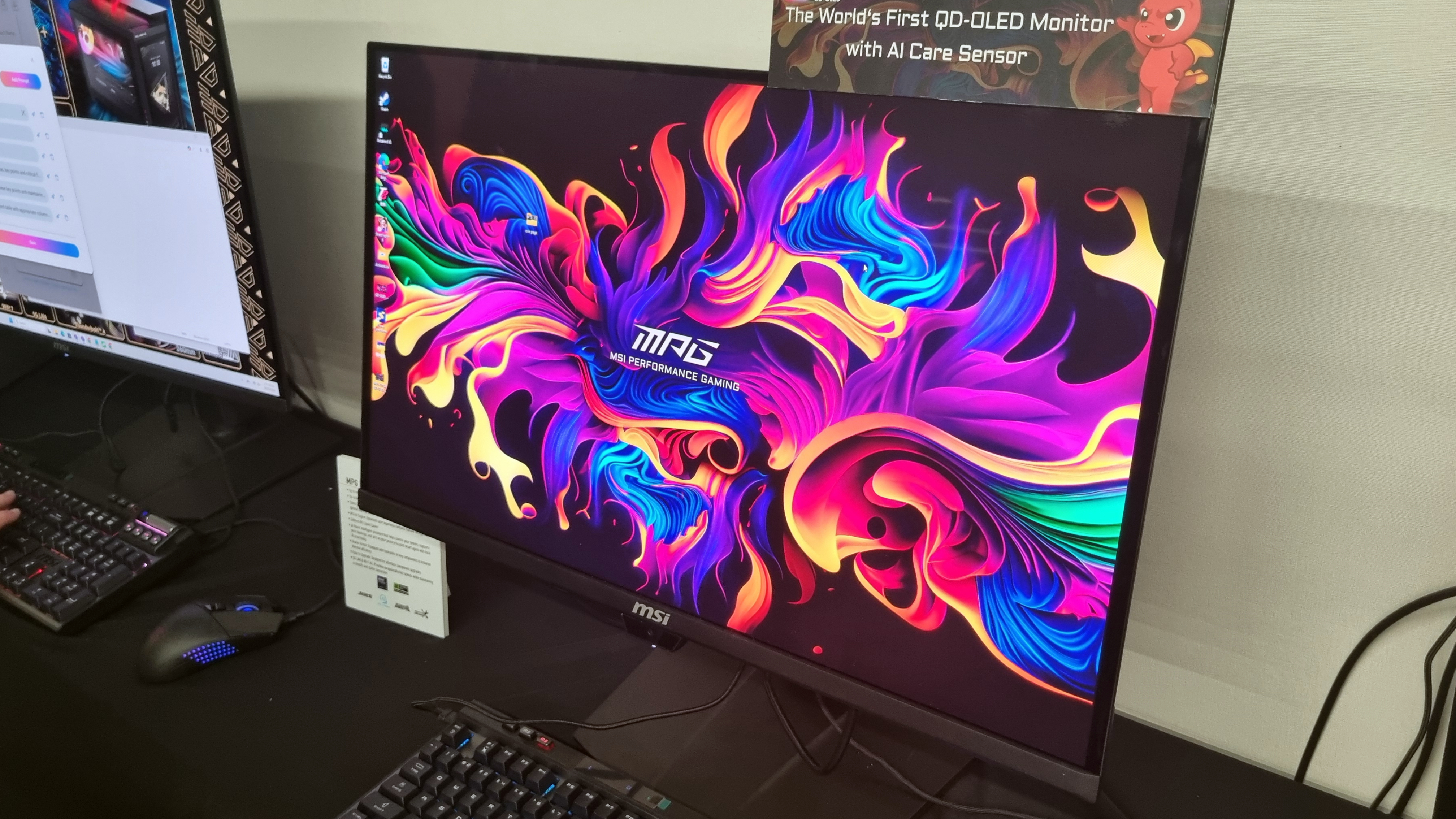 MSI Unveils Innovative 500 Hz QD-OLED Gaming Monitor with Smart Features