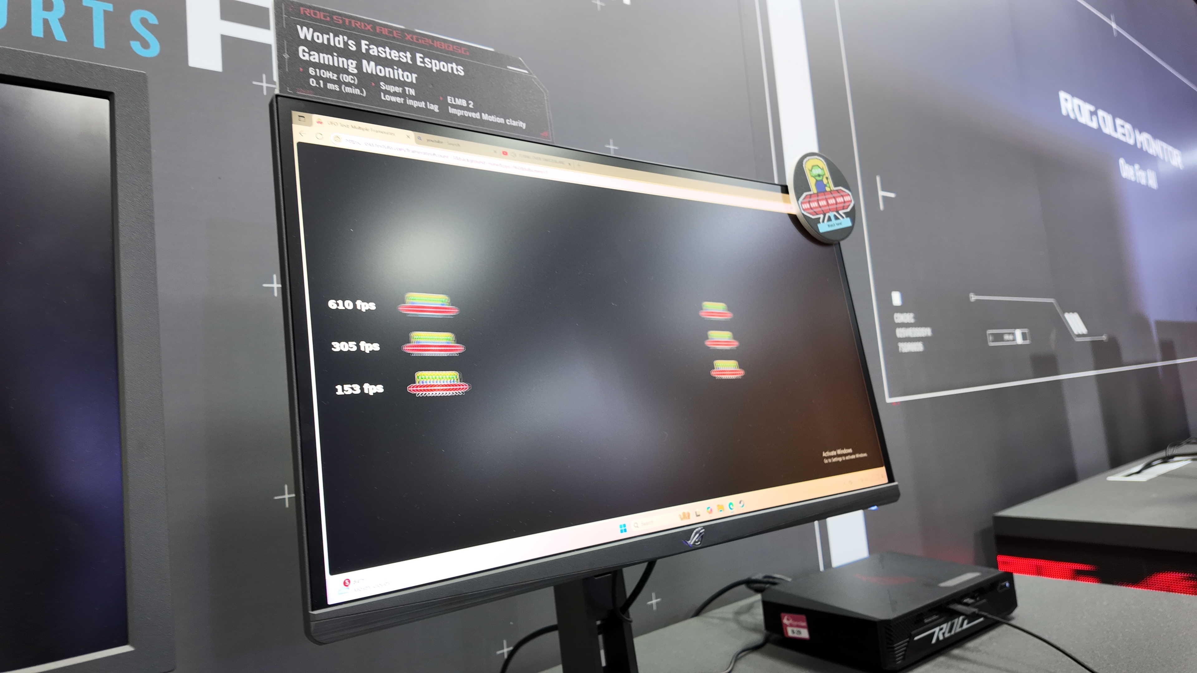 Asus Unveils the World’s First 610 Hz Gaming Monitor