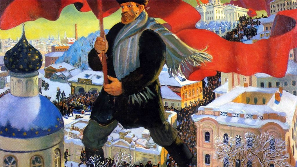 Neglecting to Initiate the Soviet Union in a Remarkable Free Game on the Russian Revolution