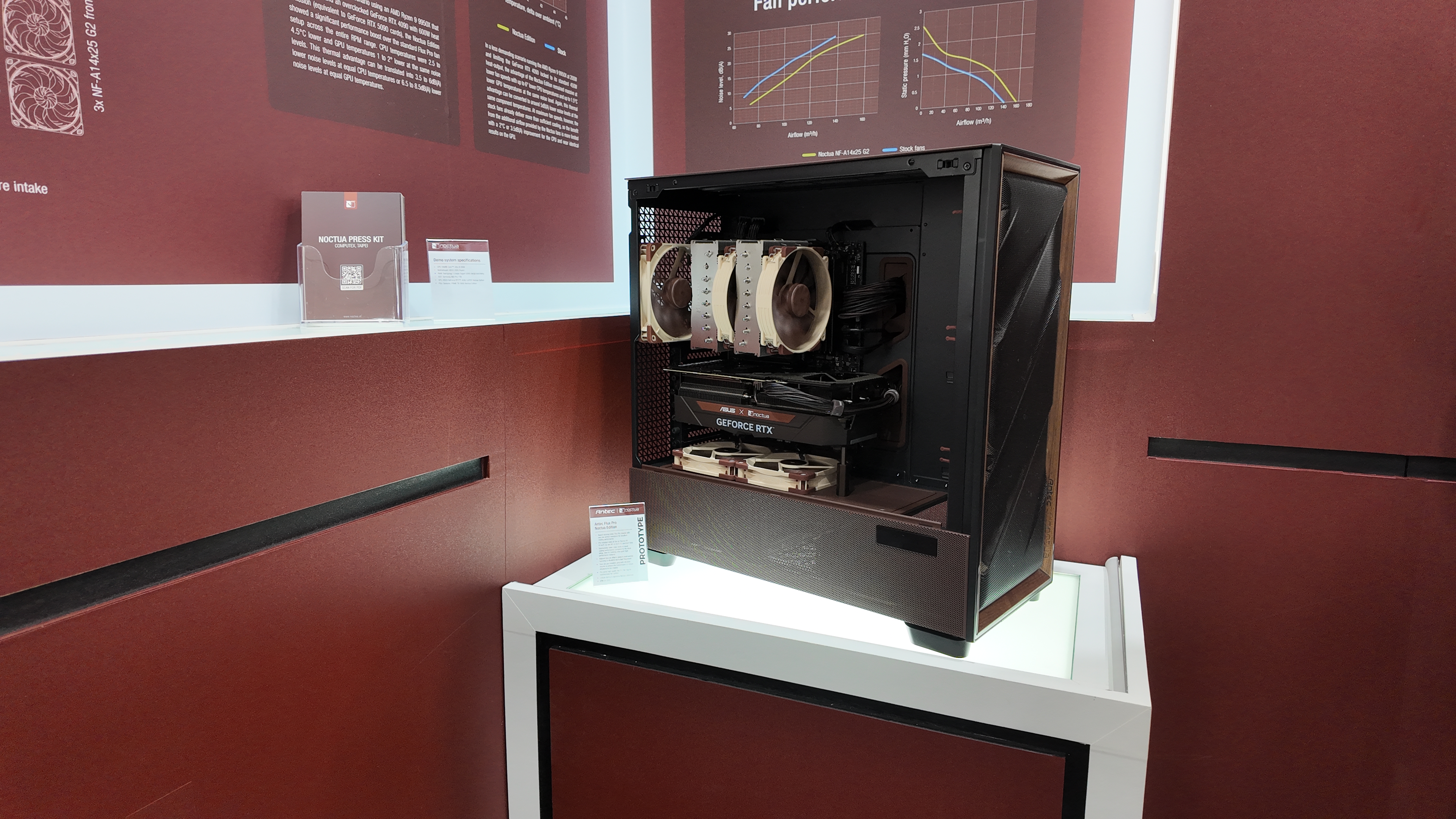 Noctua Makes Its Mark with a New Quieting PC Case Featuring Integrated Fans