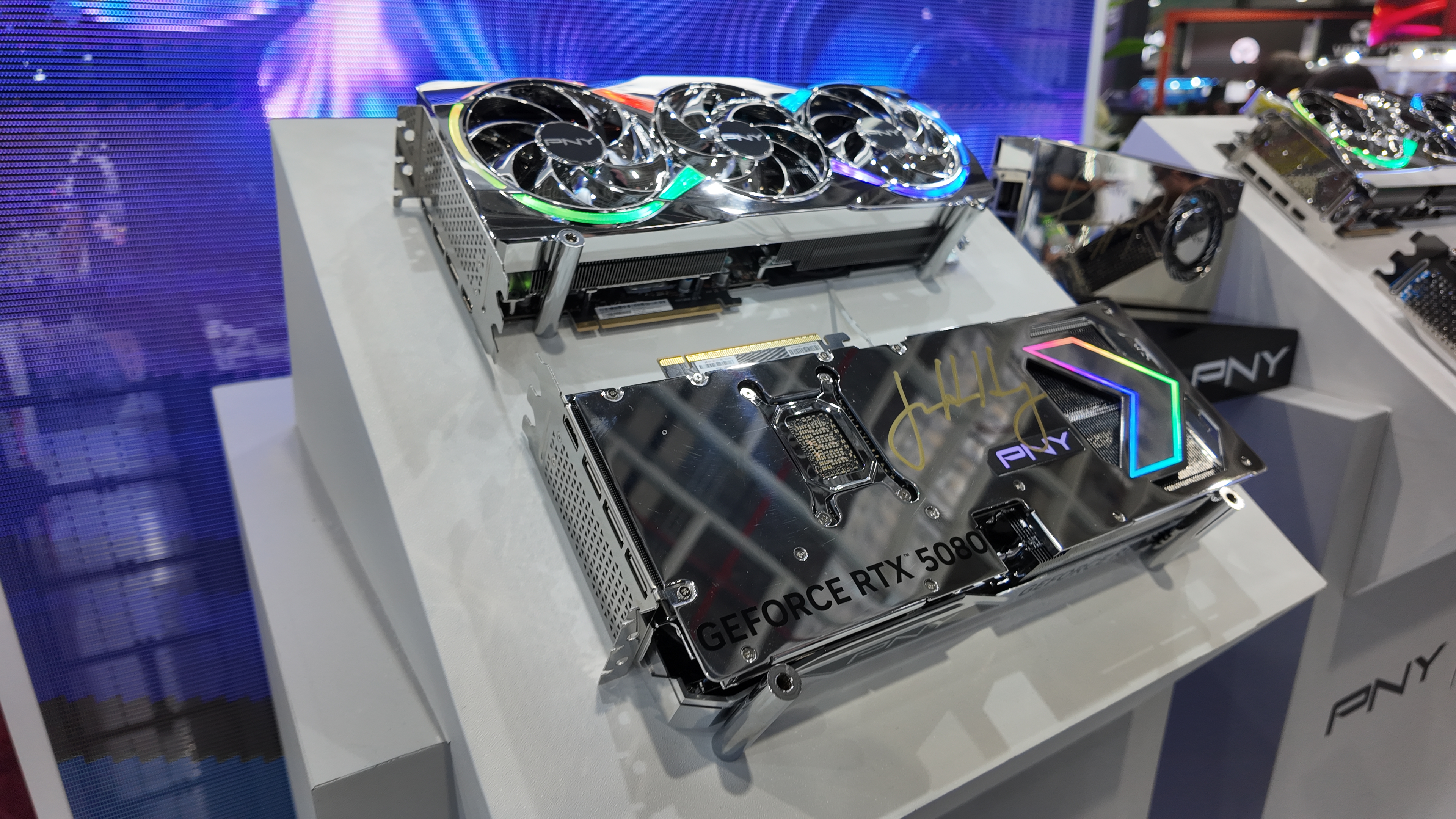 PNY and Palit's Exceptional RTX 50-Series Graphics Cards Shine at Computex