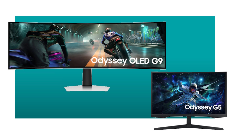 Samsung's 49" Odyssey Curved Gaming Monitors on Sale with Bonus Screen