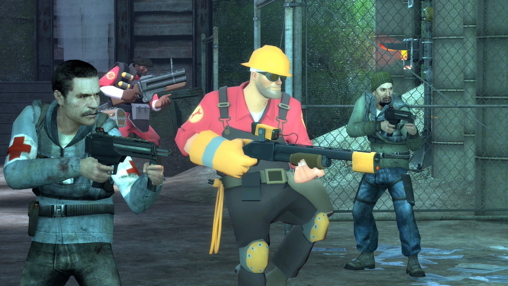 A New Mod for Half-Life 2 Lets You Play as Team Fortress 2 Mercenaries