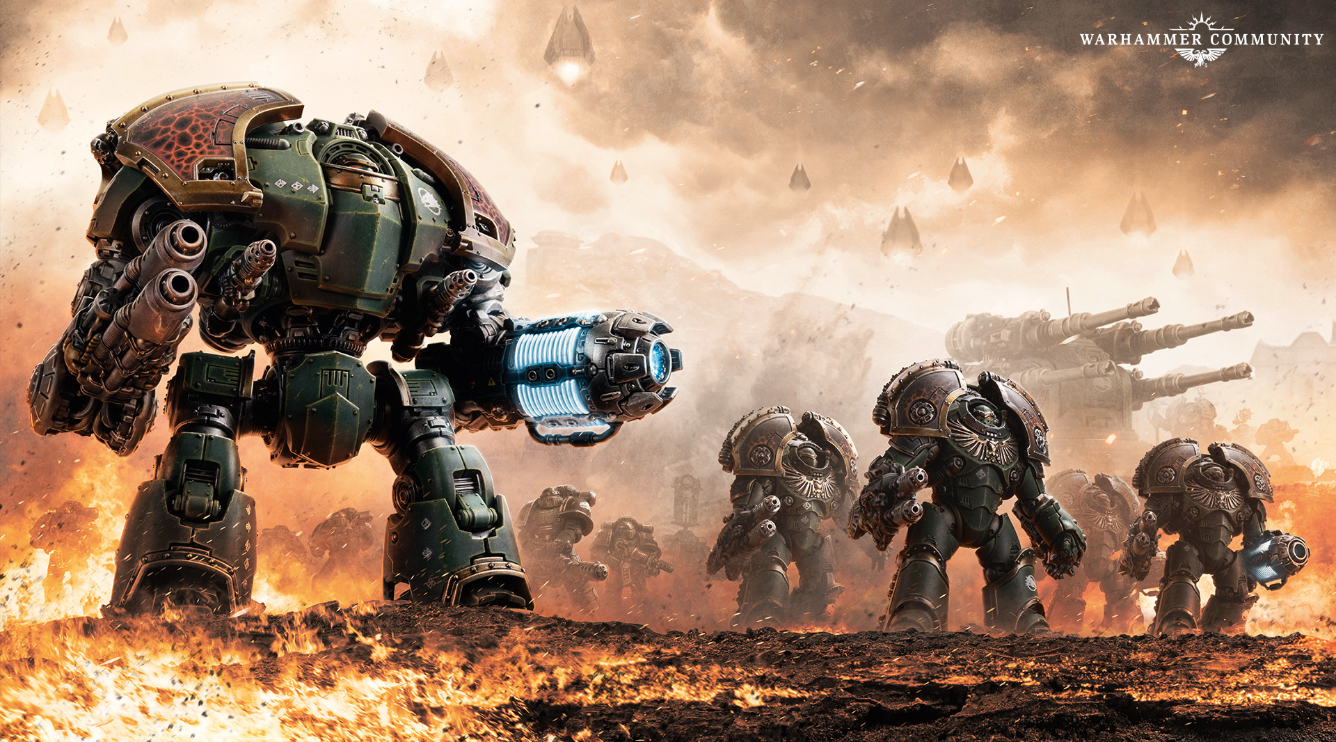 The Latest Warhammer Trailer Enhances Space Marine Shoulder Pads