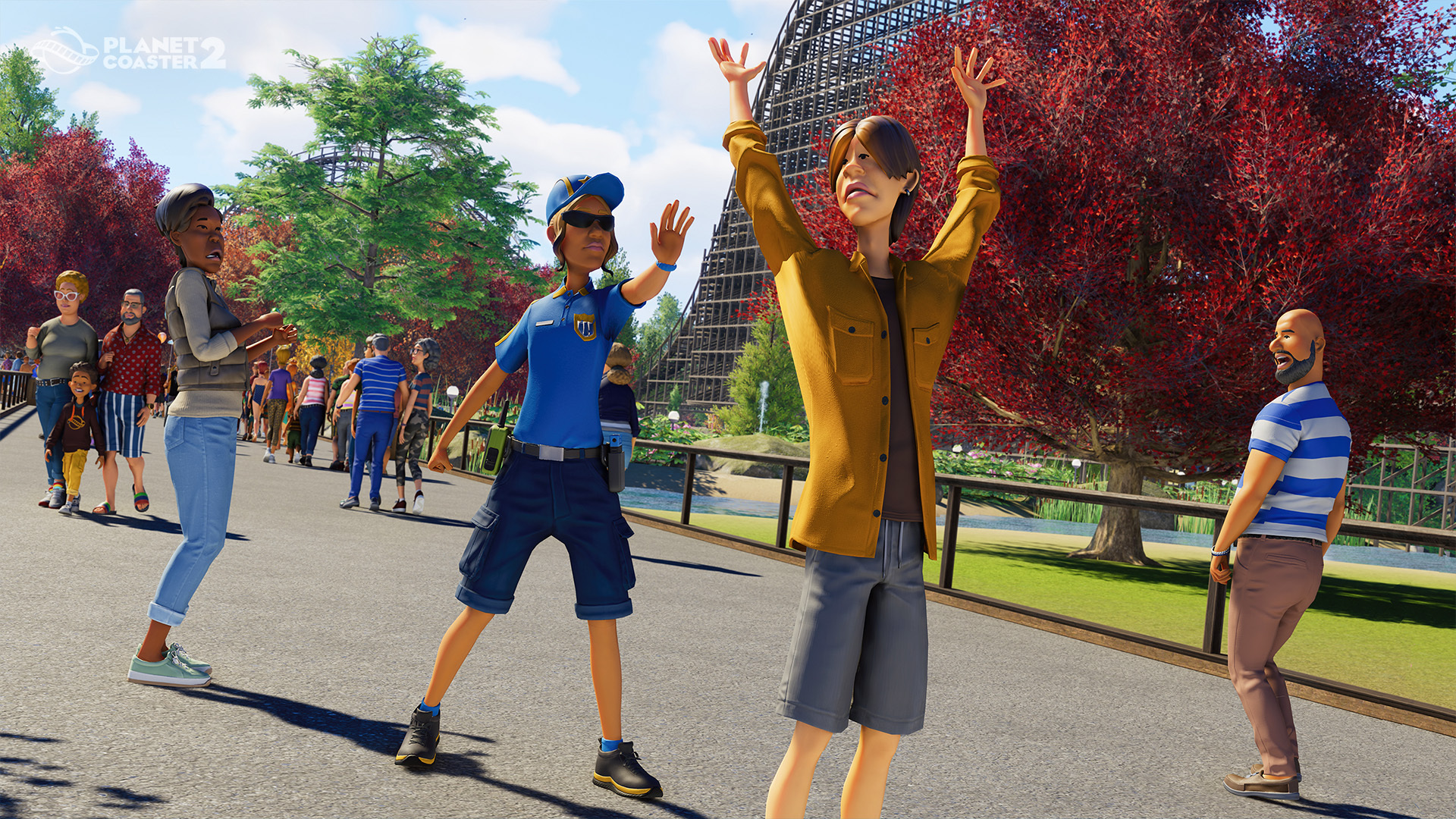 Planet Coaster 2 Expands With Crime and Security Features
