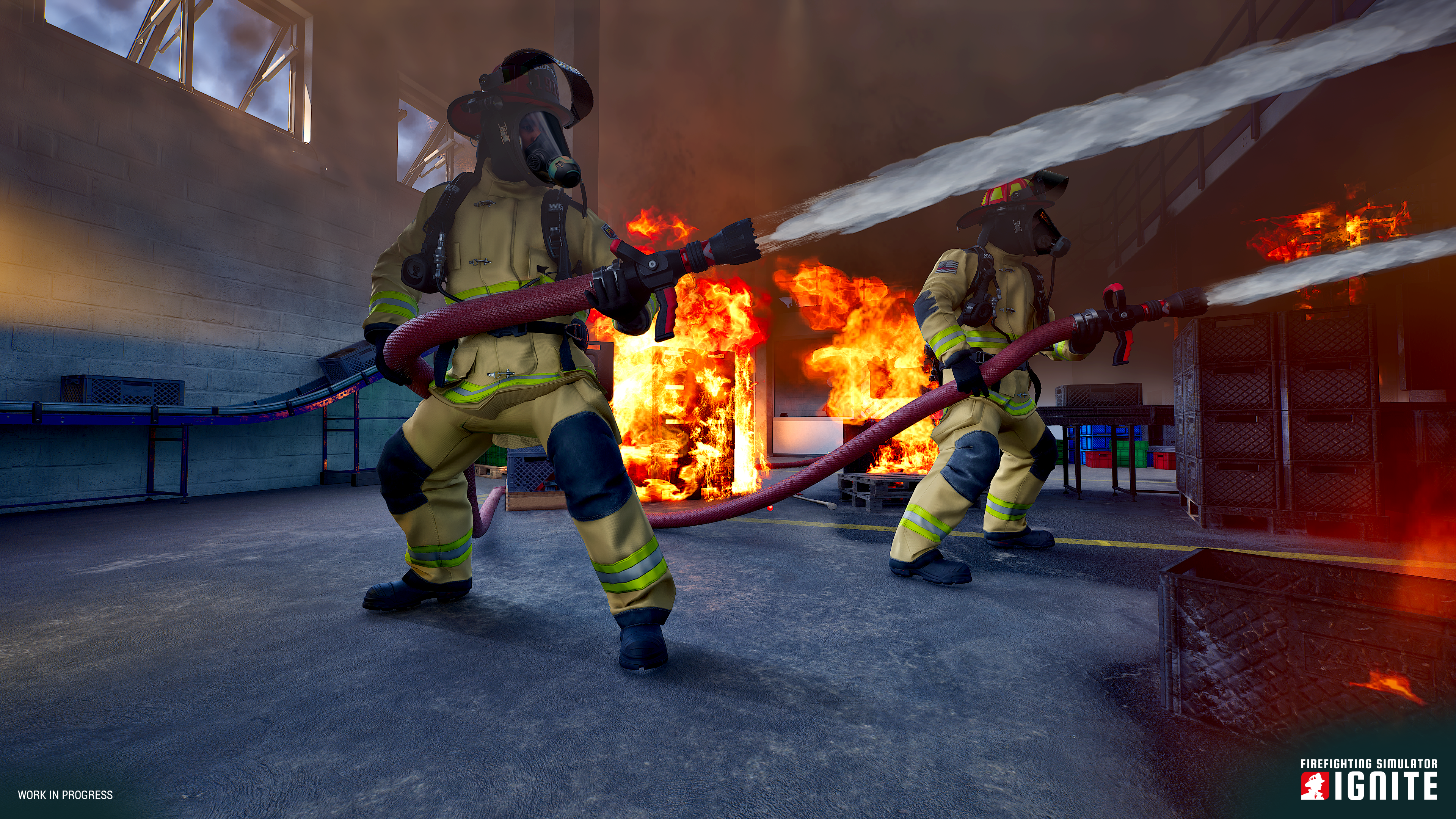 Firefighting Simulator: Ignite Promises Hilarious Co-op Gameplay