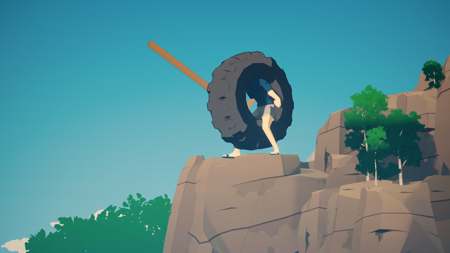 Meet Tire Boy: The New PC Game Drawing Parallels with Breath of the Wild