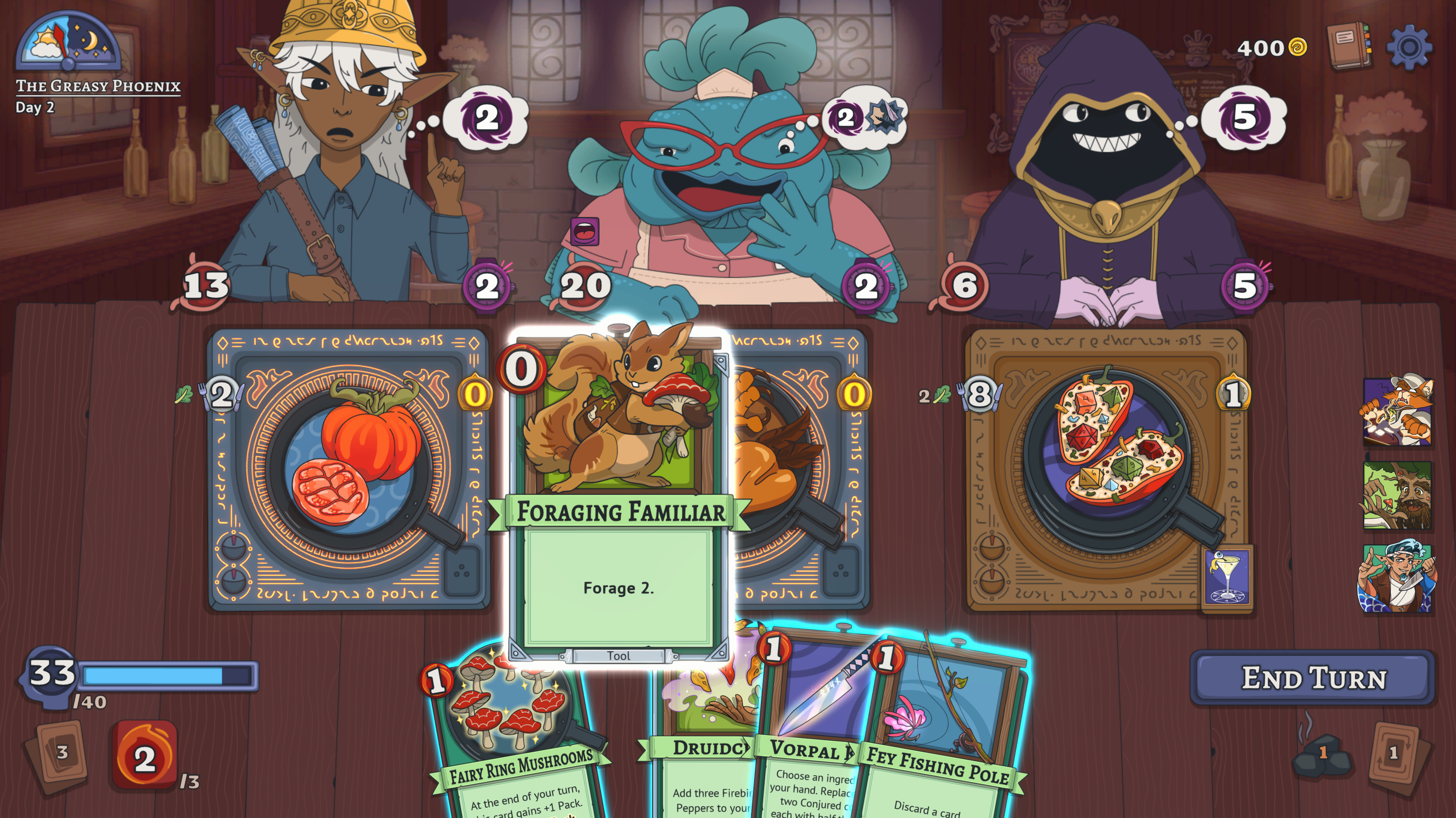Create Enchanting Recipes for Mythical Creatures in Card-Based Cooking Game Arcane Eats