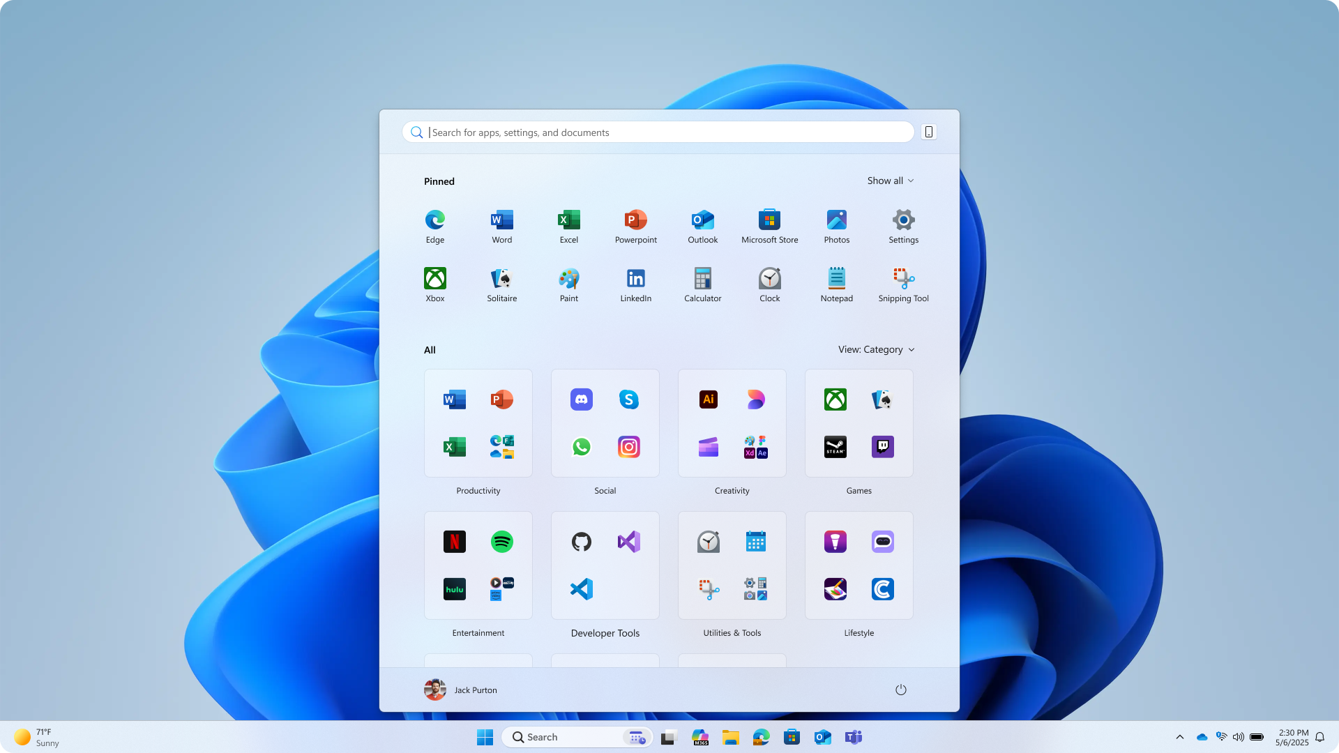 Microsoft Unveils Enhanced Start Menu for Windows 11