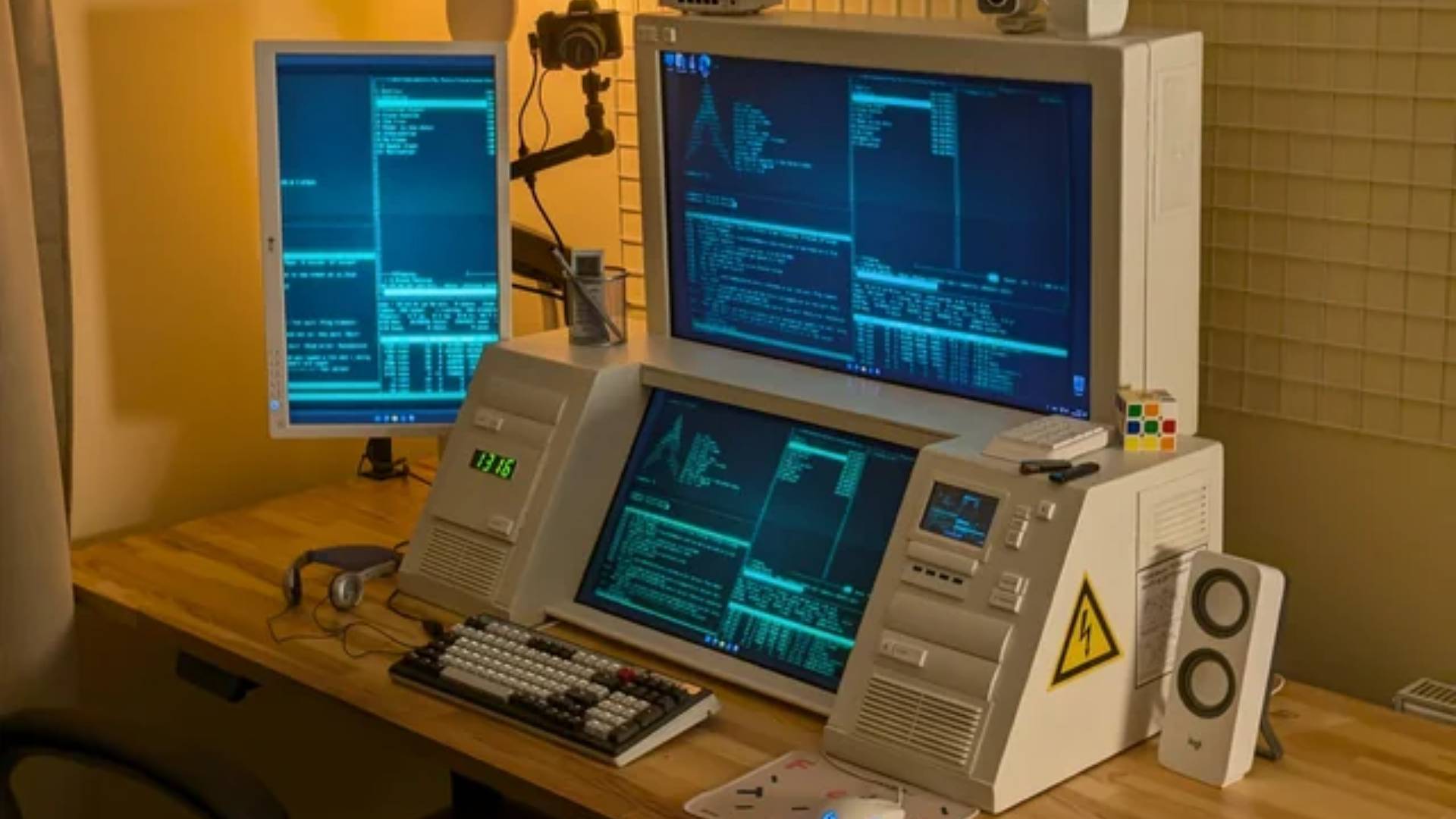 Reddit User Creates a Stunning Retro PC Setup Inspired by 'Alien'