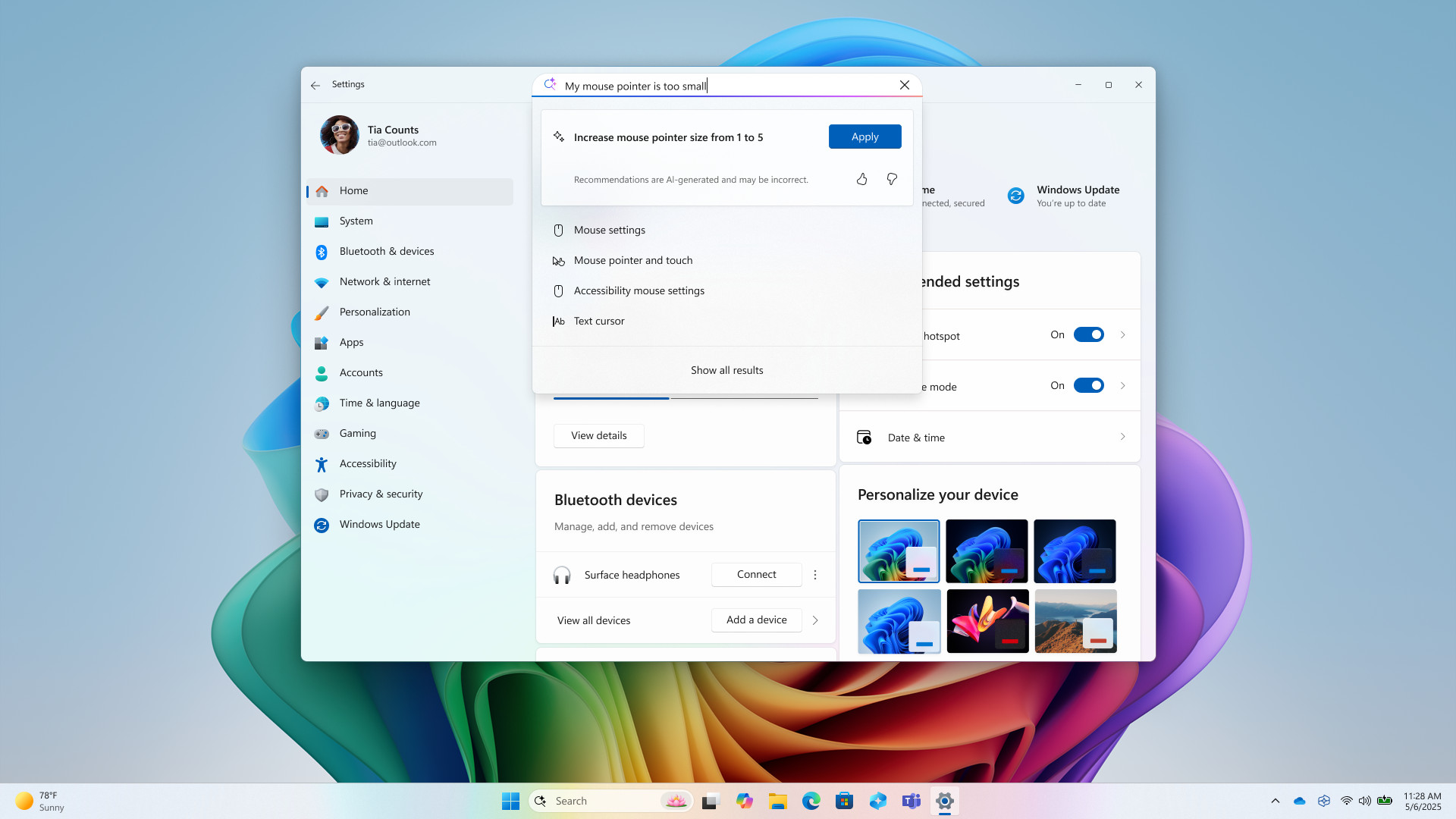 Windows 11 Beta Introduces Promised AI Agent: A Useful Search Tool