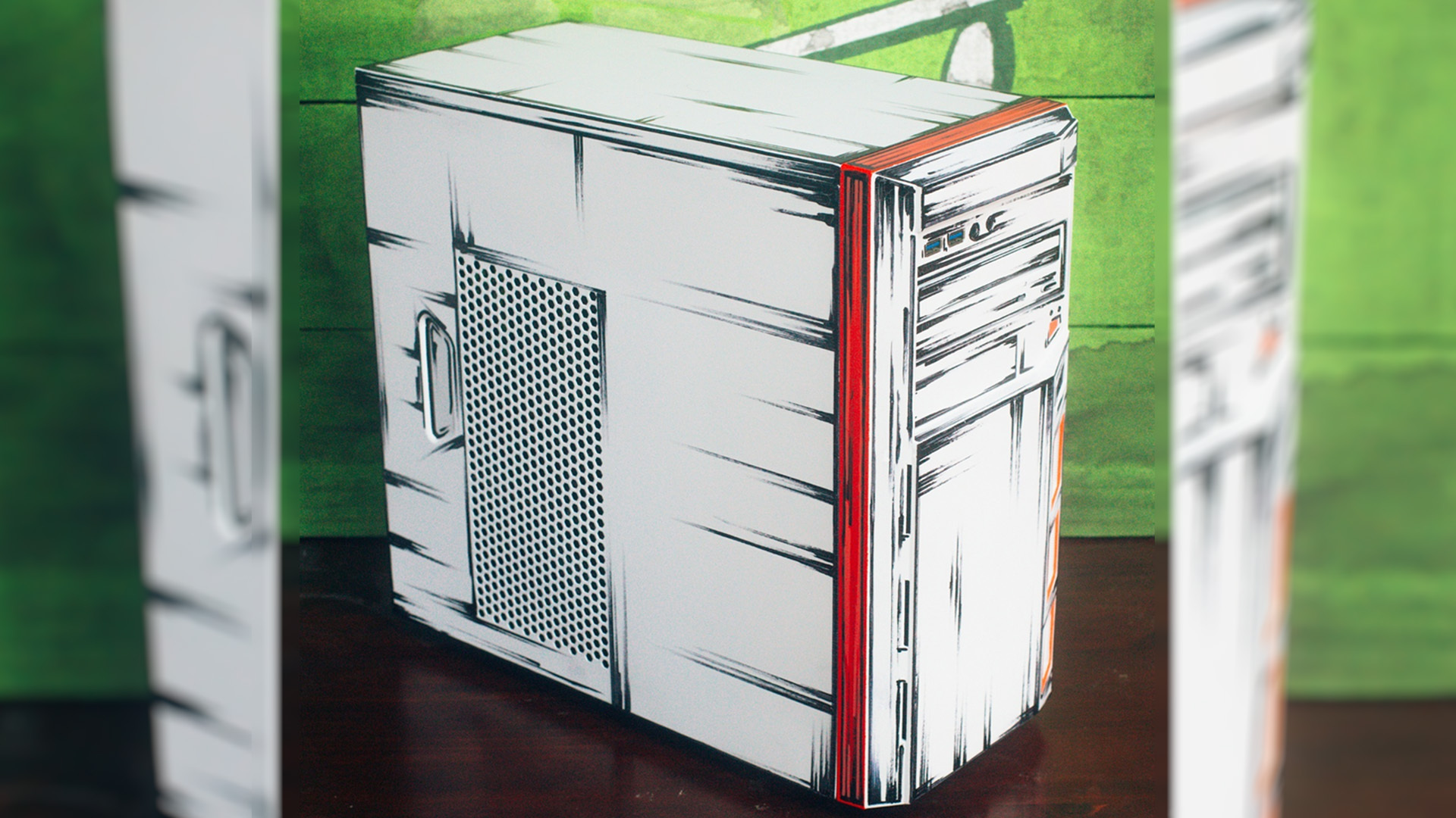 One Reddit User's Artistic PC Case for Gaming