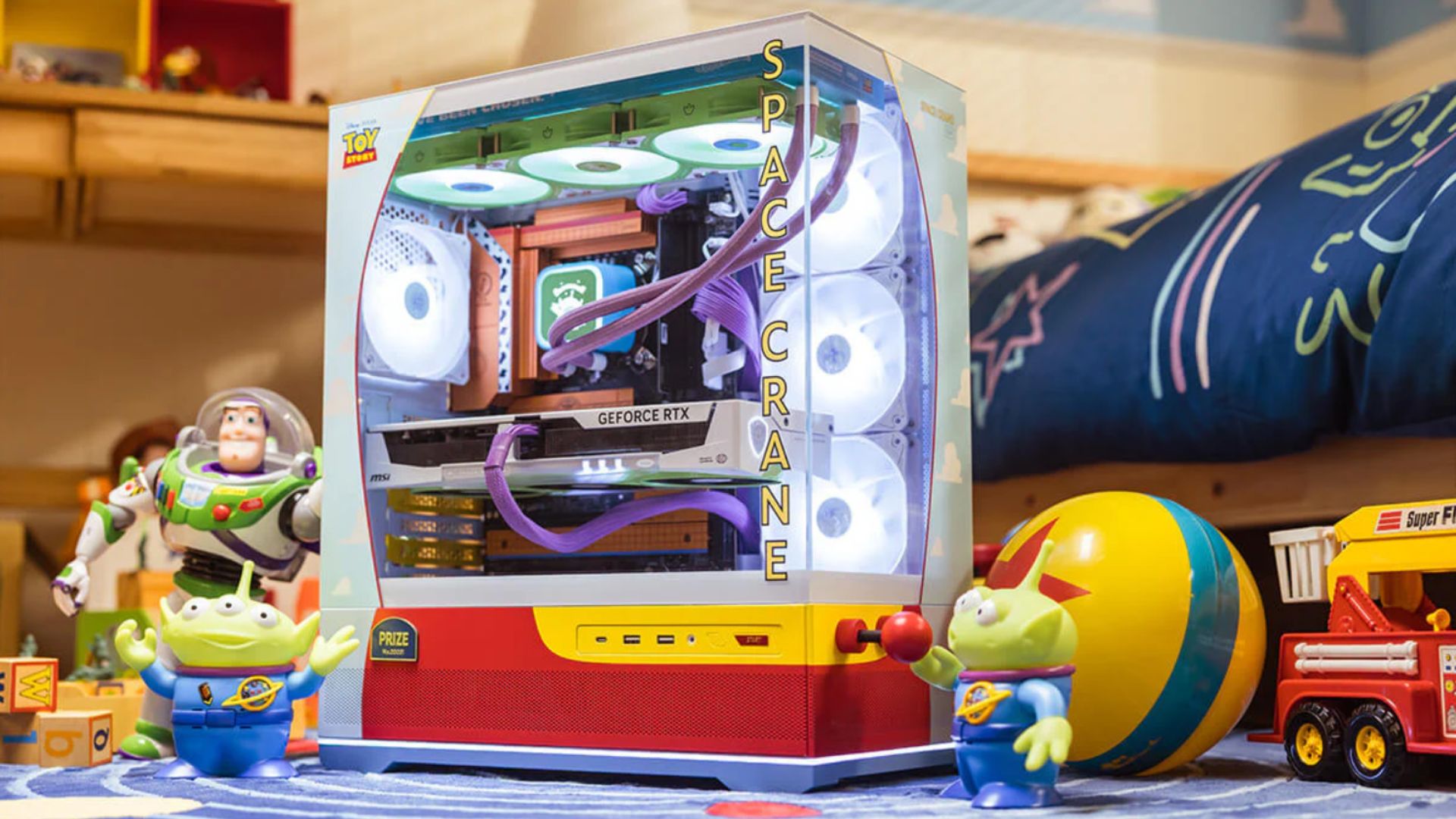 MSI Launches Toy Story-Themed Gaming PC Components Featuring Buzz and Woody