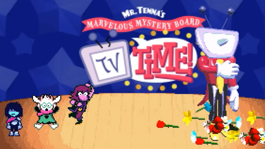 Tenna from Deltarune Imagined in 3D Years Ago