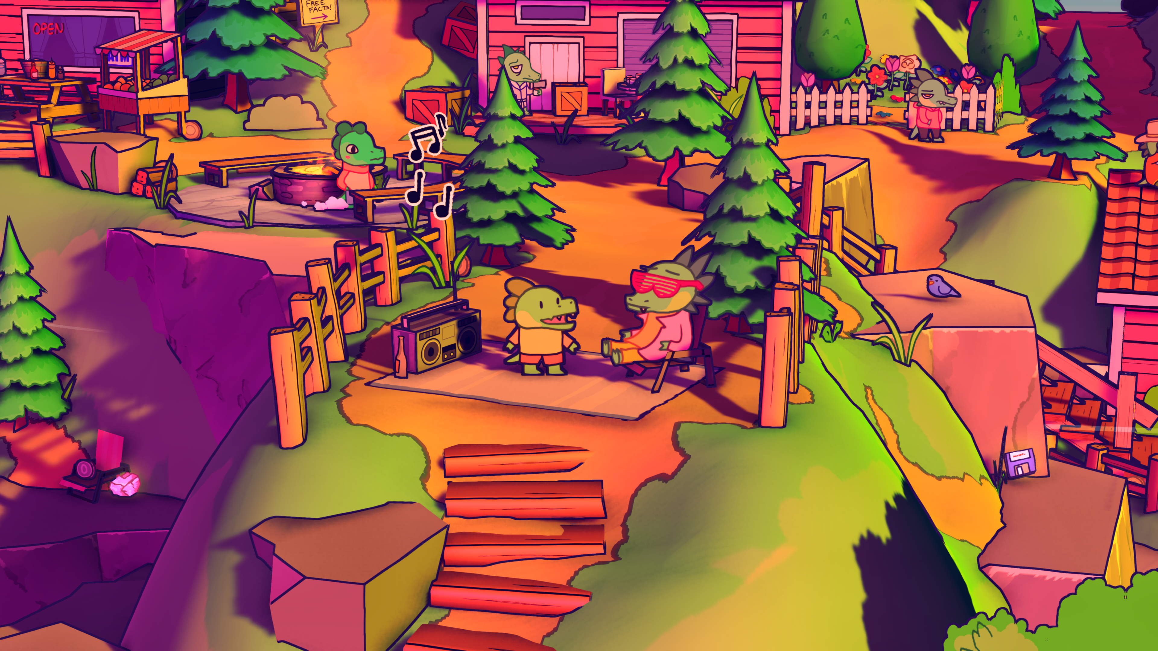 Developer of A Short Hike Shares Demo of Canceled Paper Mario-Inspired Game