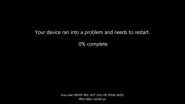 Microsoft to Replace the Infamous Blue Screen of Death with a Darker Variant