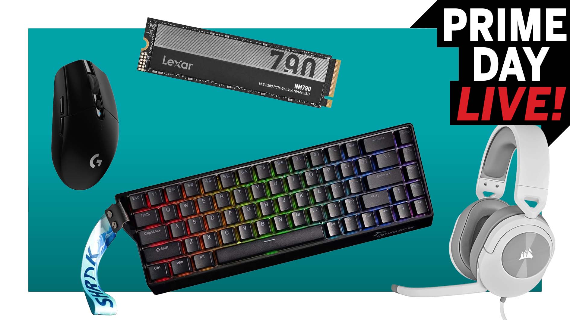Live Prime Day Deals: Finding the Best PC Gaming Offers Under $100