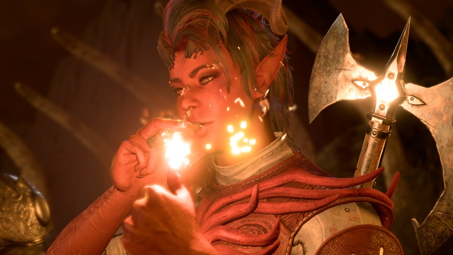 Samantha Béart Reflects on the Dark Past of Karlach from Baldur's Gate 3