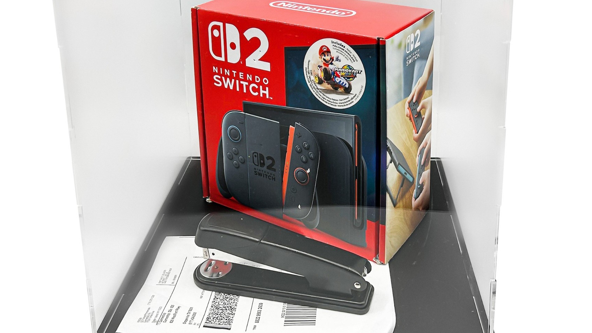 Charity Auction of the GameStop Stapler that Damaged a Switch 2 Breaks $100,000