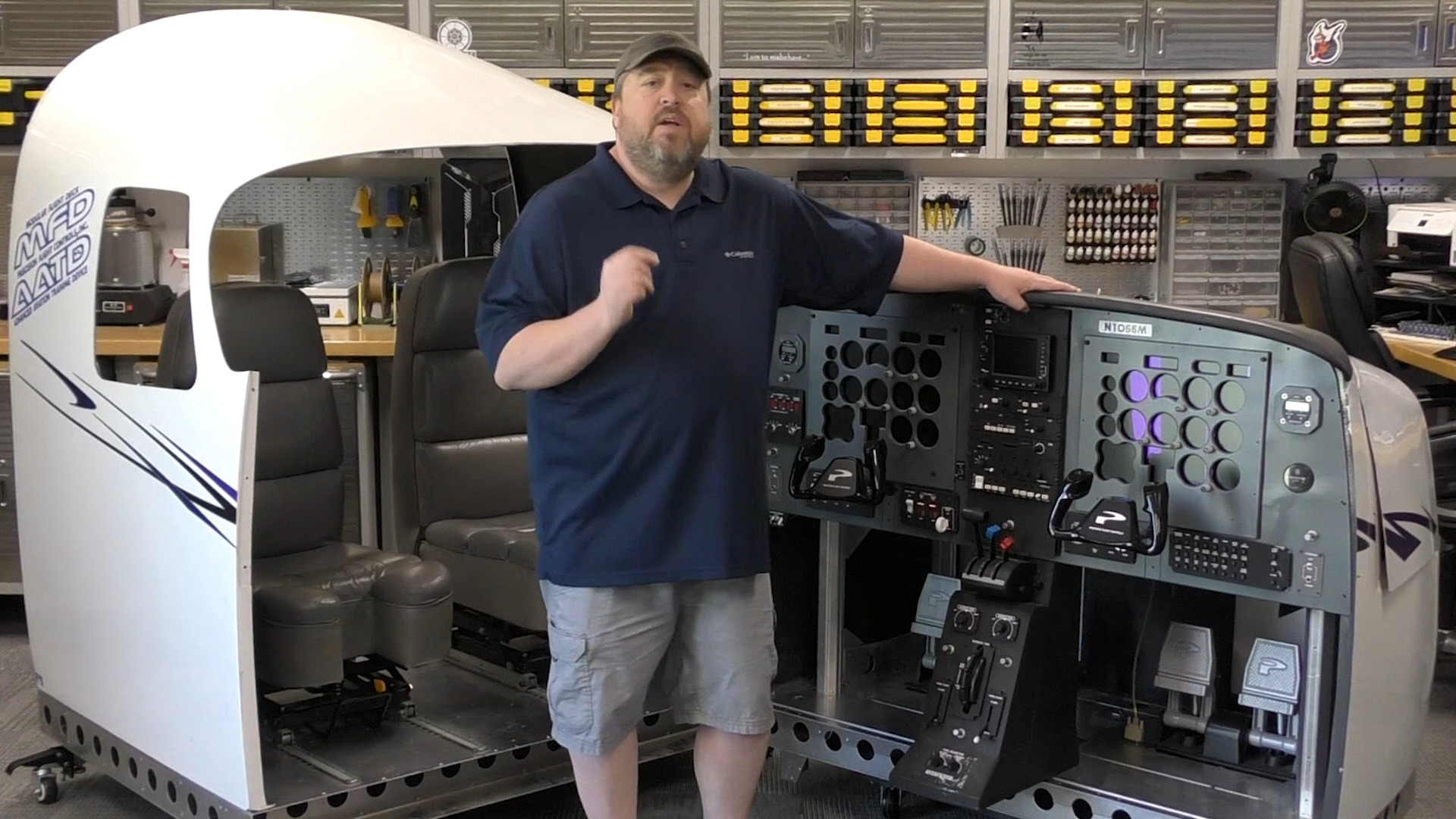 YouTube Team Converts Extensive Flight Simulator Setup into Gaming Rig