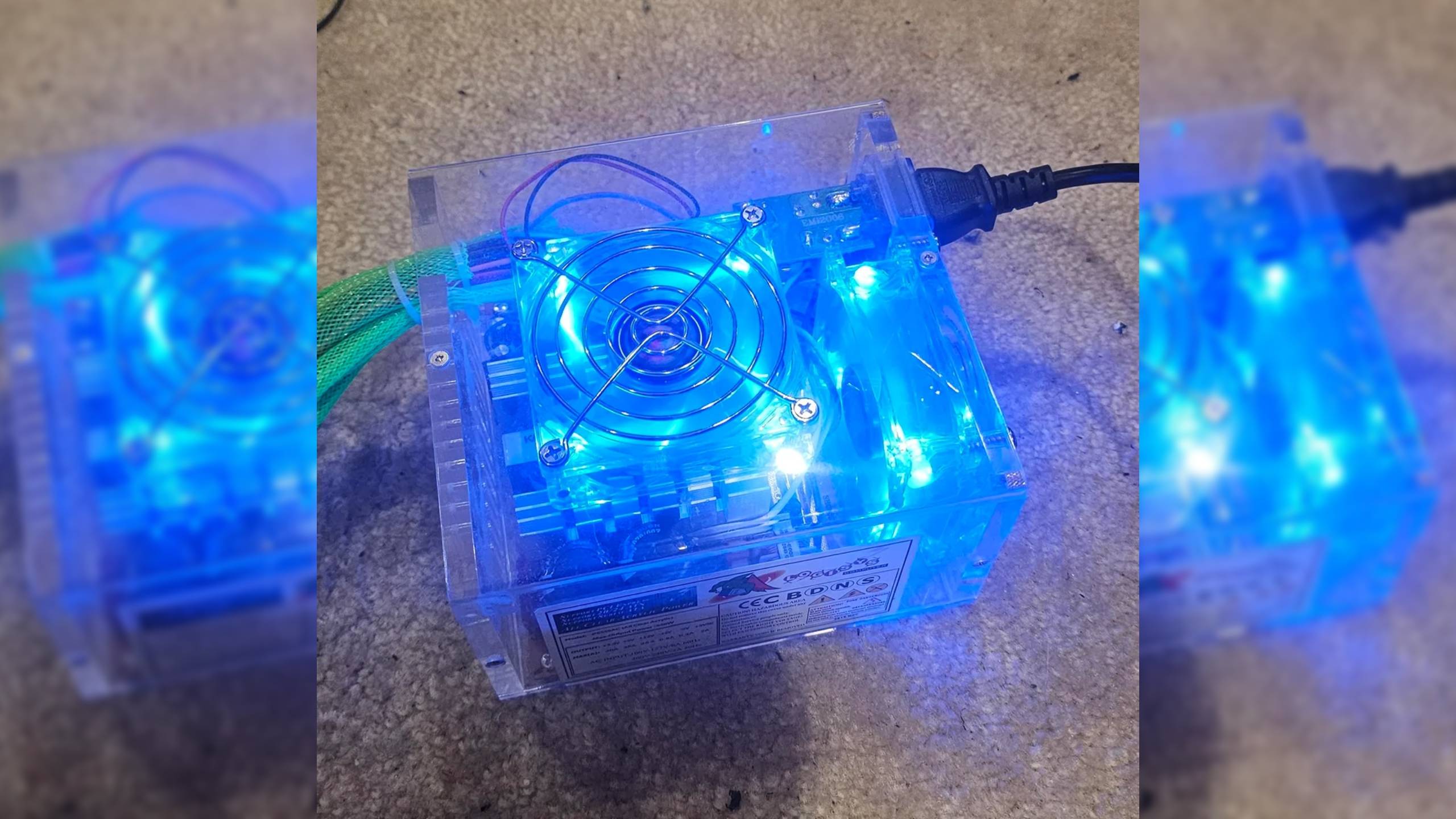 Nostalgia Meets Modernity with Transparent Power Supplies
