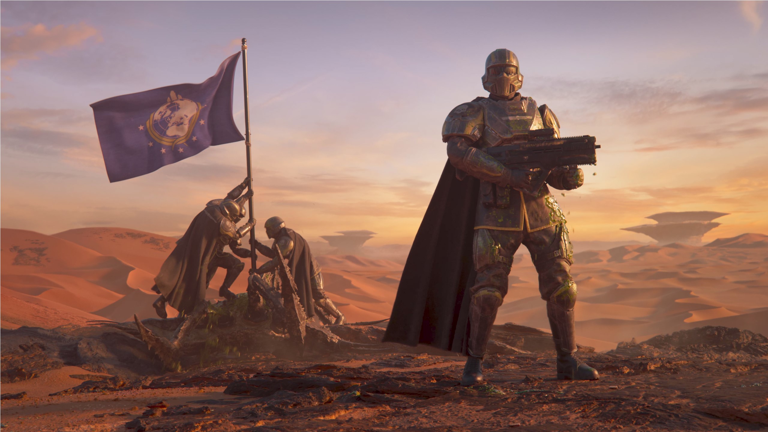 Treacherous Helldivers 2 Players Exploit Super Earth Flag to Sabotage Gameplay