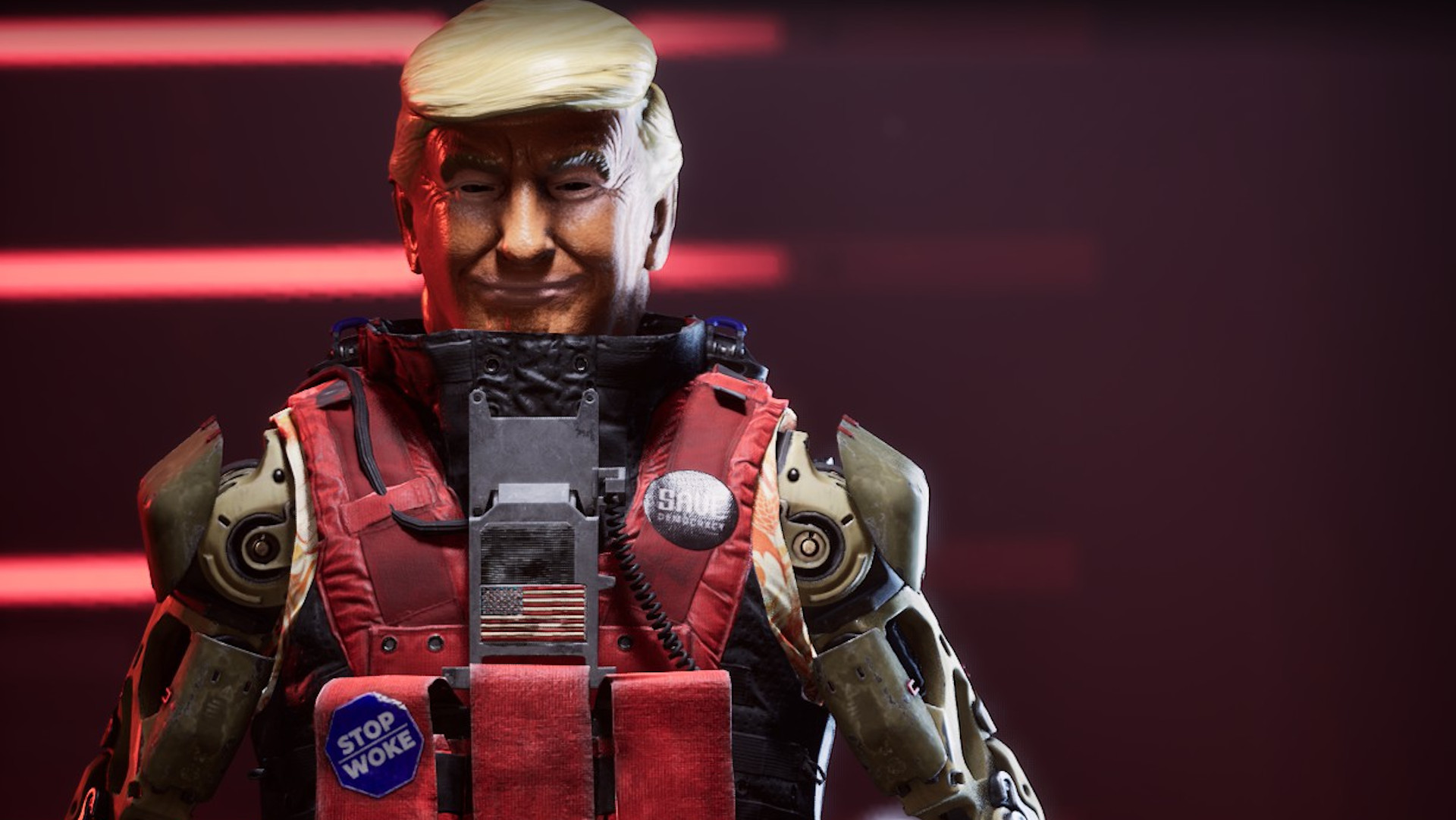 New Battle Royale Game Features Controversial Character Skins Involving Trump and Kamala