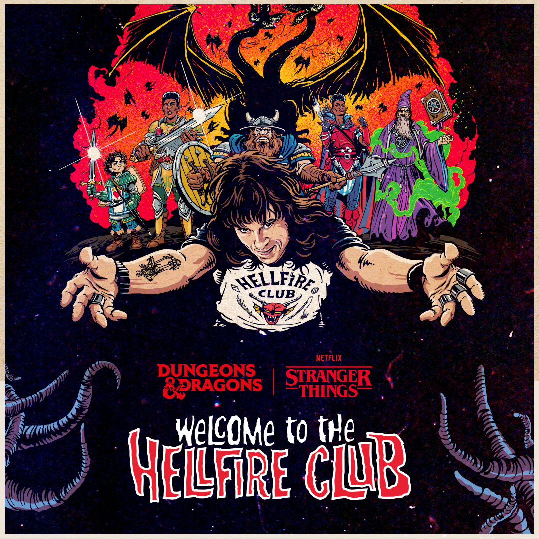 Dungeons & Dragons Introduces New Bundle Inspired by Stranger Things' Hellfire Club
