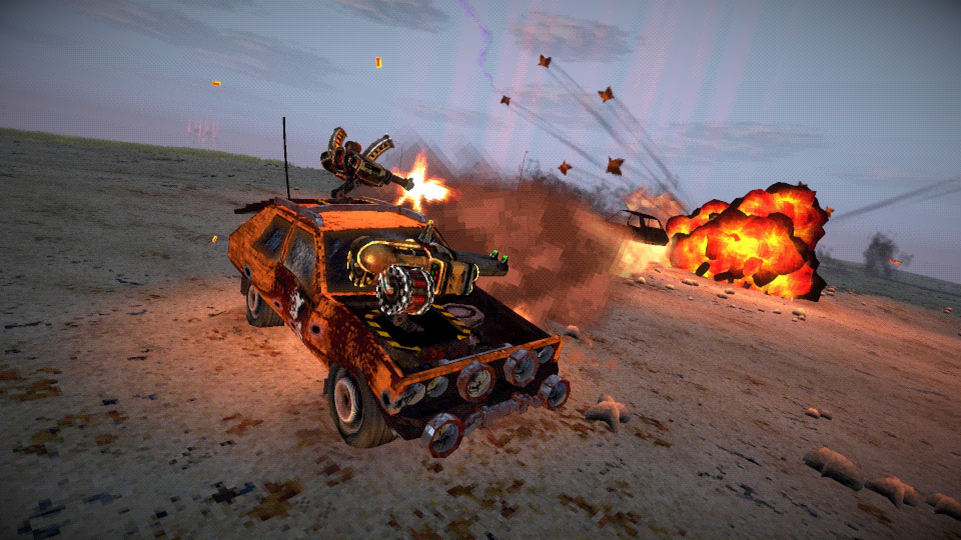 Embrace the Chaos: Vehicle Combat in the Post-Apocalyptic World of Fumes