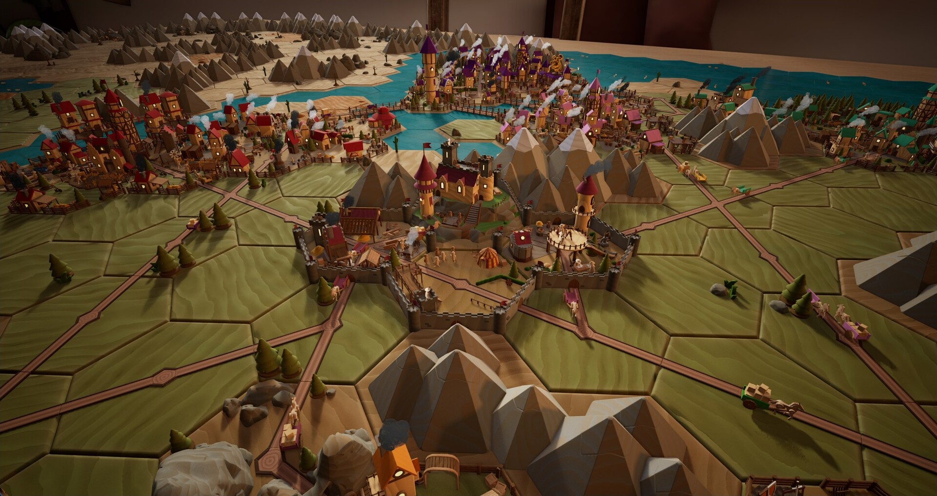 Exploring Trading Strategies in a Relaxed City Builder on Steam