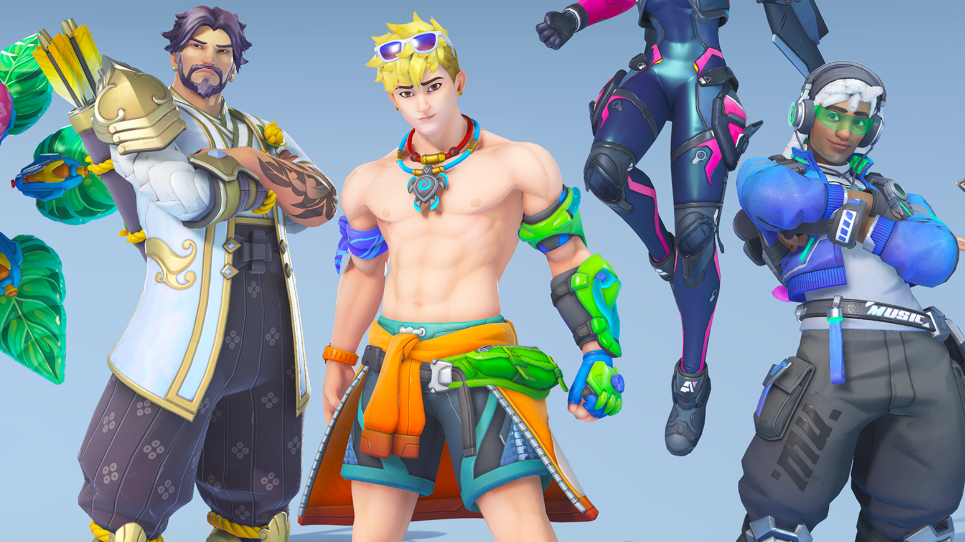 Overwatch 2 Takes a Daring Leap with New Swimsuit Skins and a Beach-Ready Healer