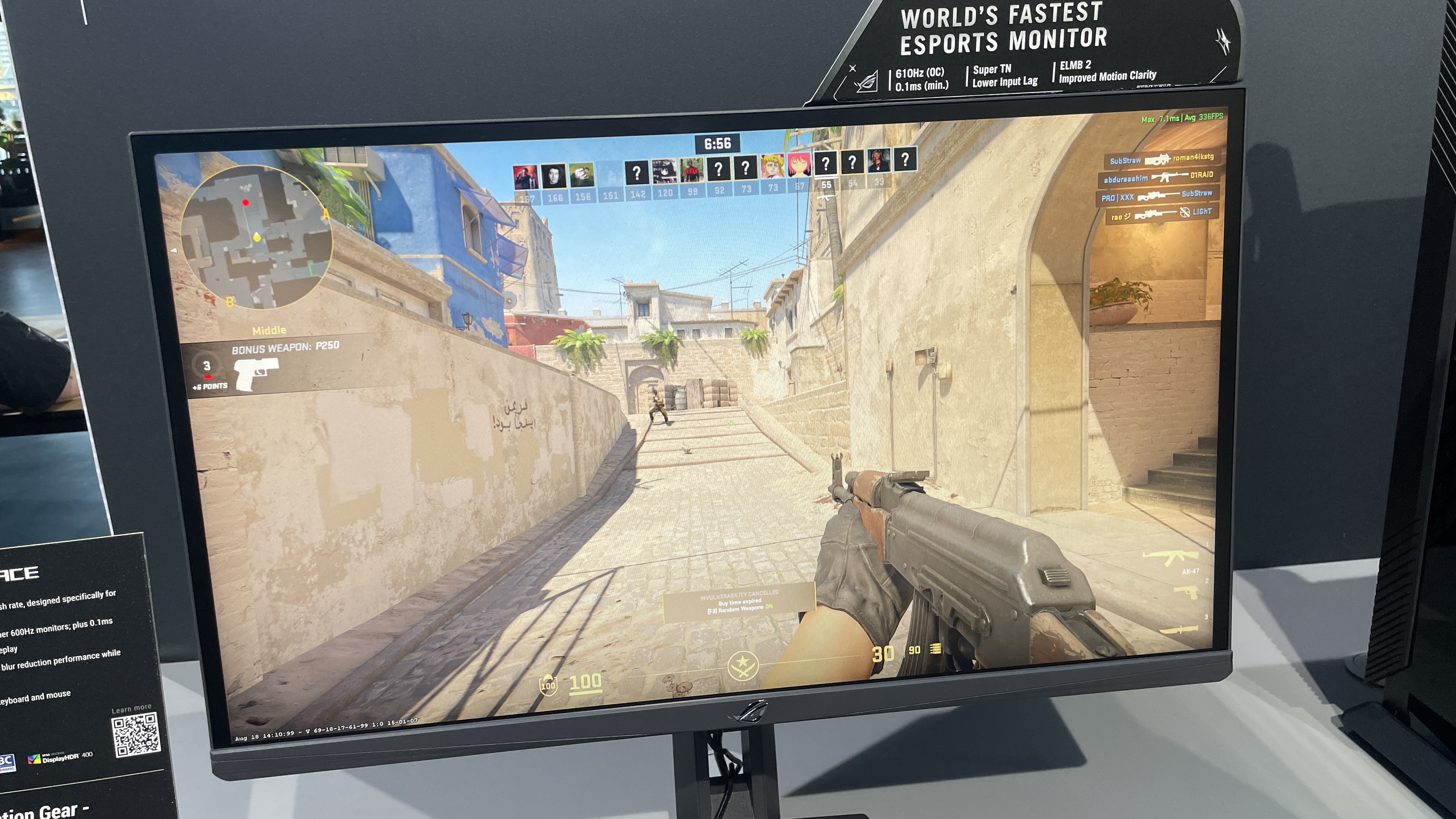 Shining Spotlight on a 610 Hz TN Gaming Monitor During Gamescom Week
