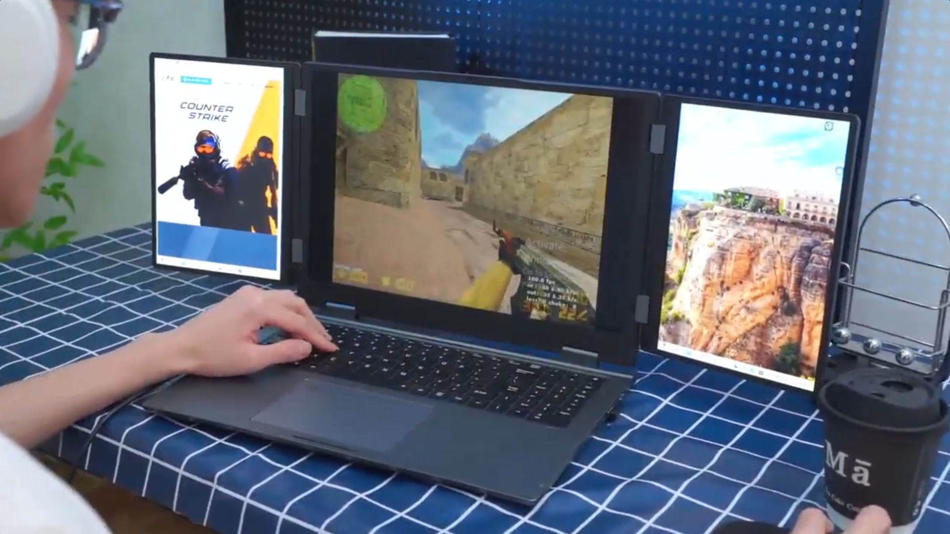 A Laptop Brand I Had Never Encountered Outshines Razer's Project Valerie with a Triple-Screen Computer