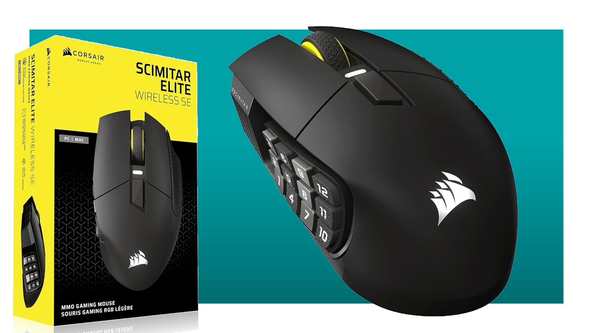 Amazing Deal on Corsair Scimitar Elite Wireless SE Gaming Mouse