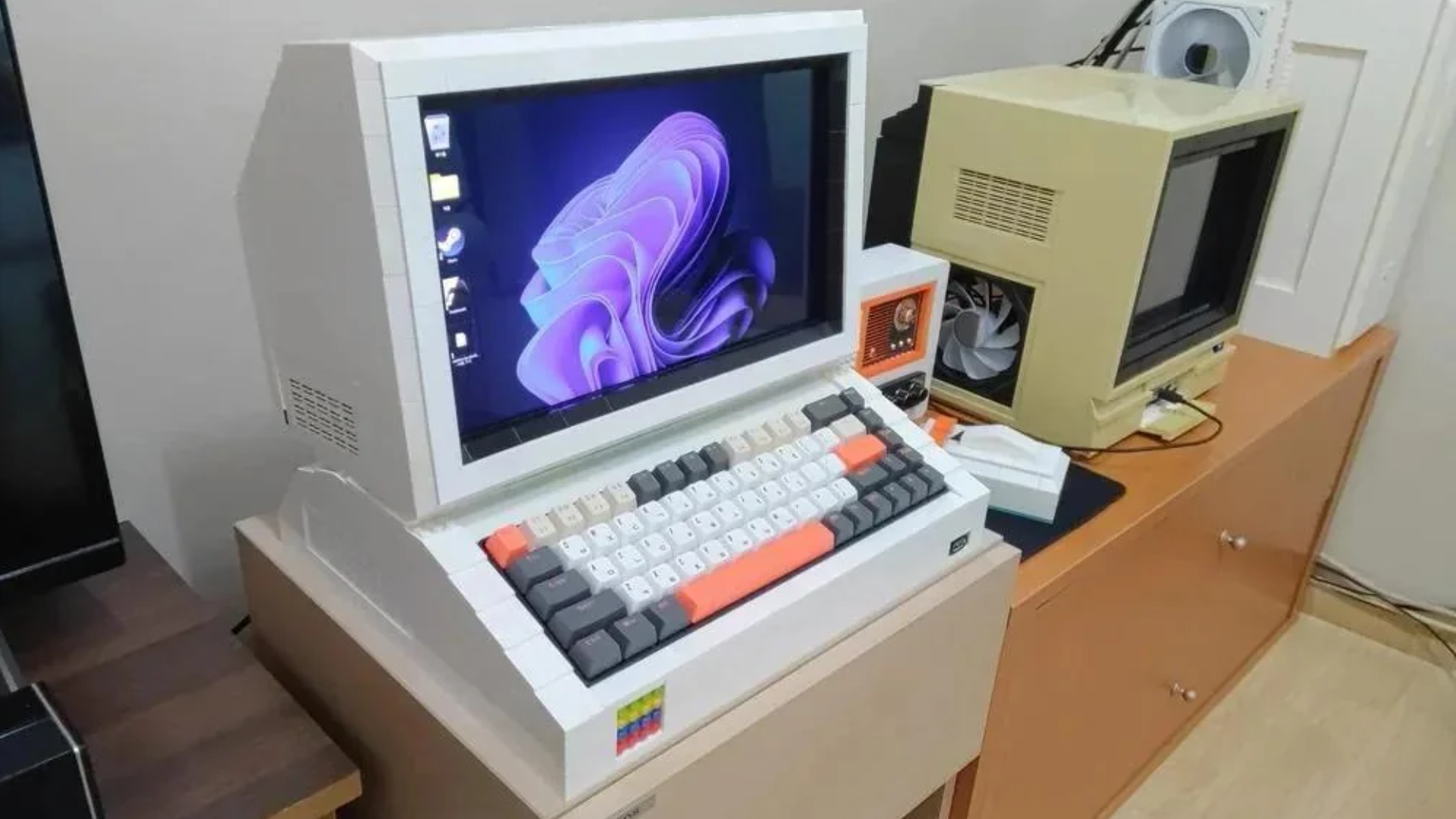A Redditor Builds Their Own PC Case Using Lego Bricks