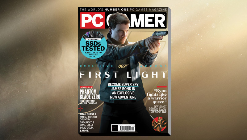 PC Gamer Magazine's Latest Release Featuring 007 First Light