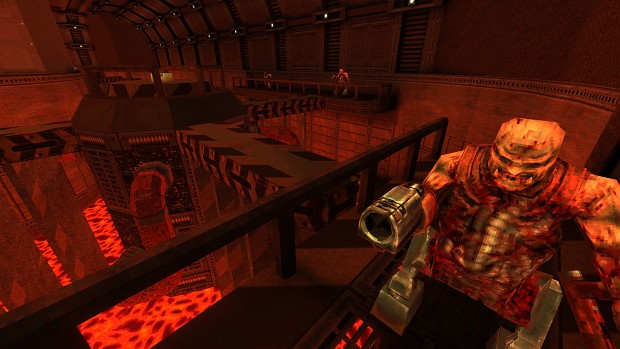 This Quake 2 Mod Merges Elements from the Original Game and its Sequel, Featuring Hybrid Enemies