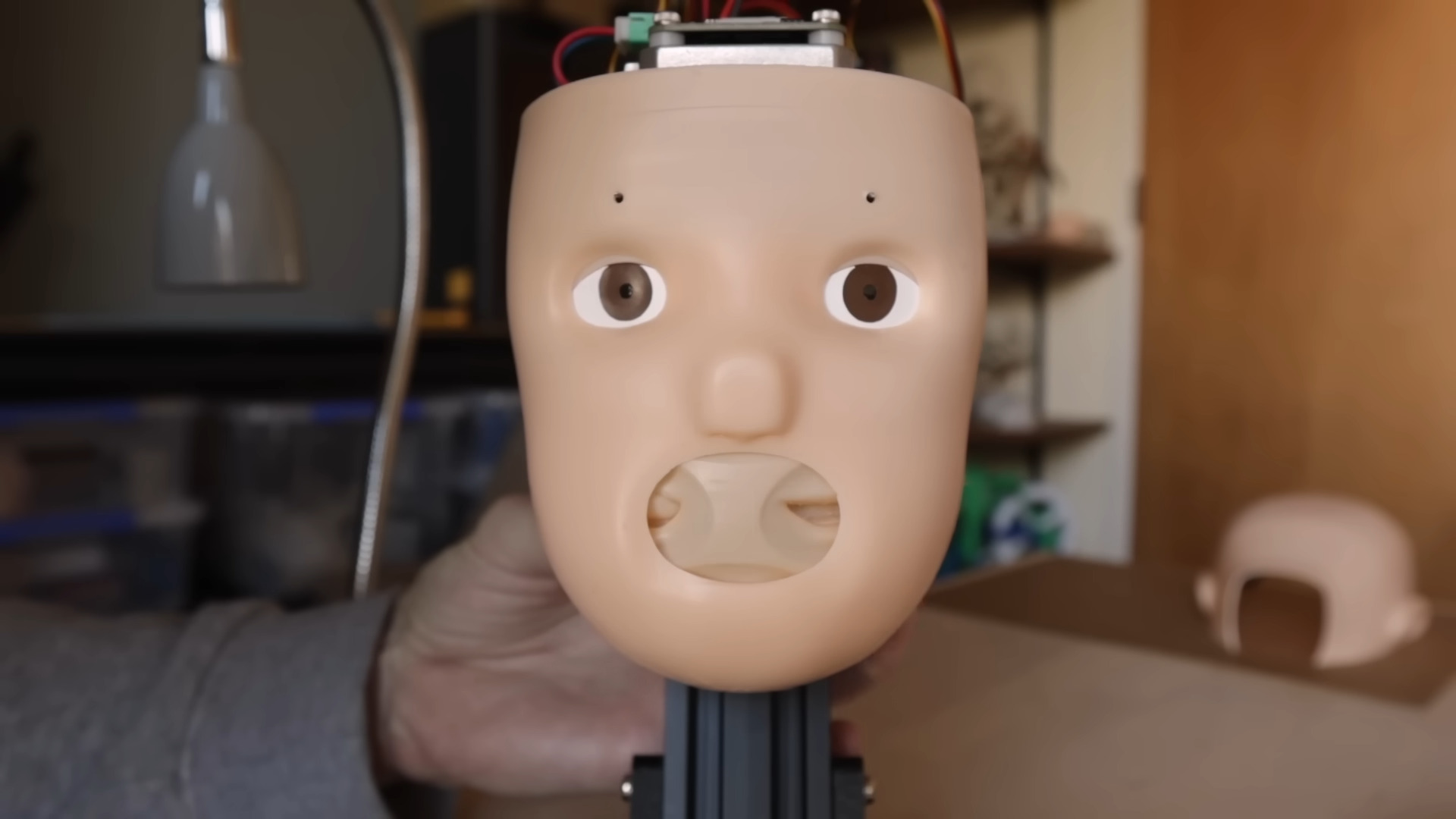 Concerns Grow Over Chilling Lip-Syncing Robot Concept That Haunts Dreams